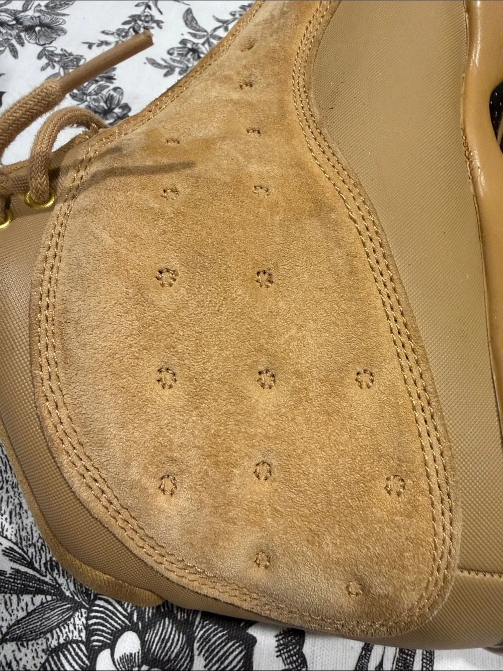 Jordan Men’s Suede Sneakers in Wheat/Tan